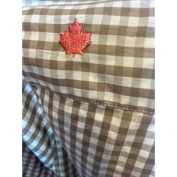 Jared Lang Madrird Gingham Paisley Button Down Medium - Picture 10 of 10